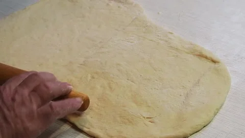 The process of making homemade baked goods. Cooking at home. Stock Footage 169404970