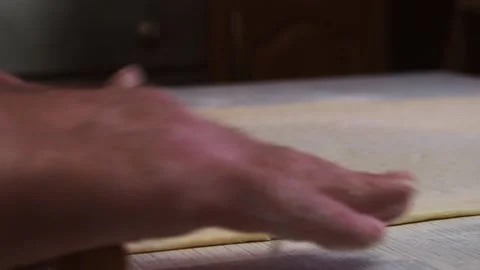 The process of making homemade baked goods. Cooking at home. Stock Footage 169405024