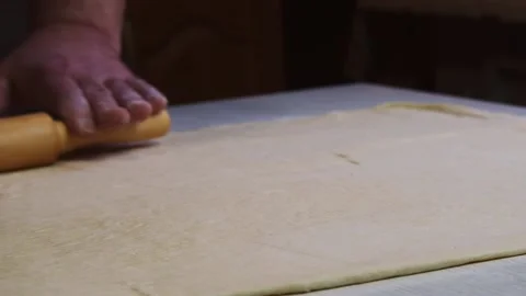 The process of making homemade baked goods. Cooking at home. Stock Footage 169405045