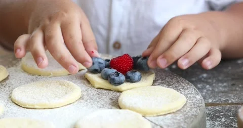 The process of making homemade dumplings. Stock Footage 158307166