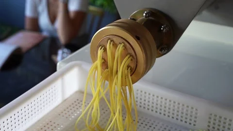 The process of making homemade pasta Stock Footage 213544887