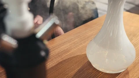 Process of making hookah for smoking. concept of smoking hookah Stock-Footage 117684909