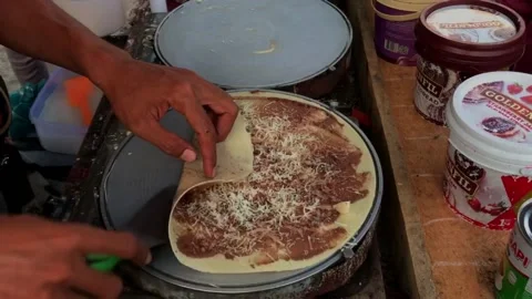 The process of making leker . Stock Footage 235914418