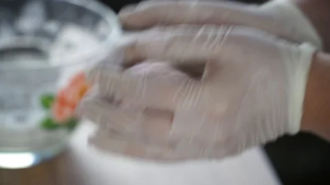 The process of making marshmallows at home. Stock Footage 85666610