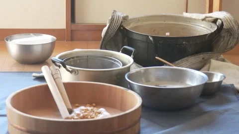The process of making miso Stock Footage 331773169