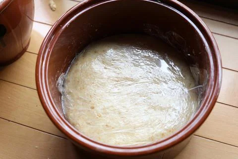 The process of making miso from scratch Stock Photos