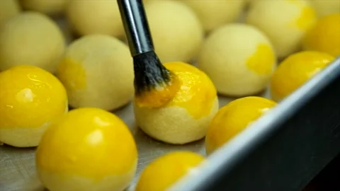 The process of making nastar cakes Stock Footage 233356031