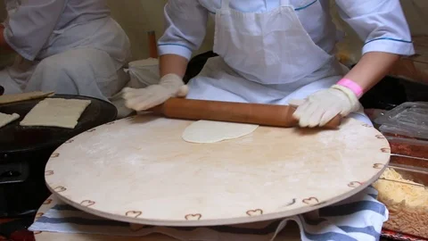 The process of making pastry Stock Footage 107533968