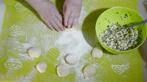 The process of making pies Stock Footage 167260633