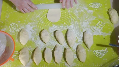 The process of making pies Stock Footage 167261059