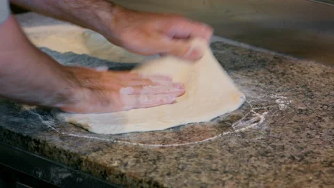 Process of making pizza. Stock Footage 159338196