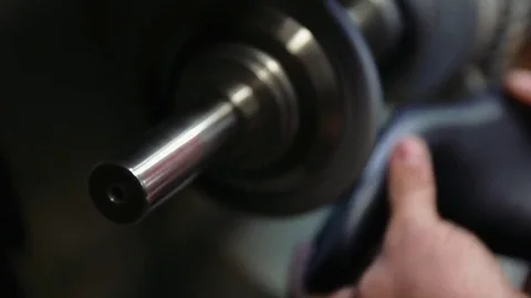 The process of making shoes Stock Footage 76360091