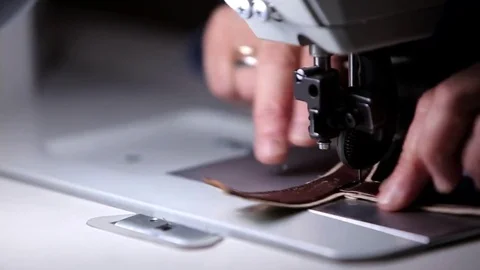 The process of making shoes Stock Footage 76360133