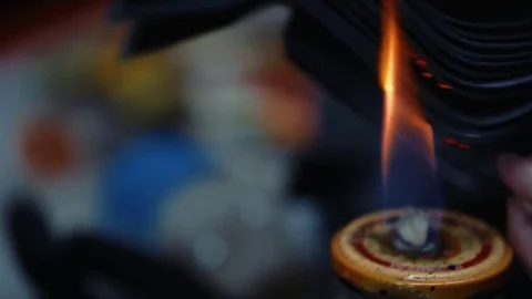 The process of making shoes Stock Footage 76360171