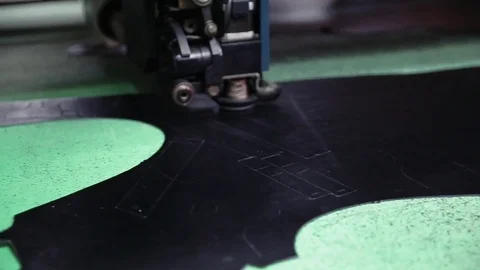 The process of making shoes Stock Footage 76360201