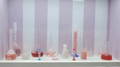 Process of Making Skincare Cosmetics Organic Material. Video stock 119302827