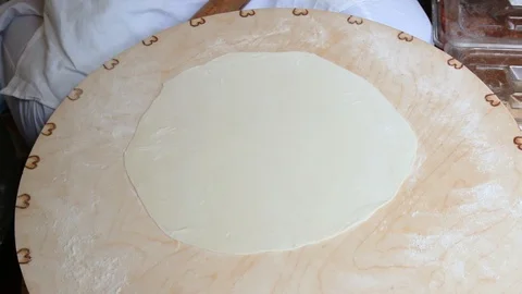 The process of making spinach pie Stock Footage 107533974