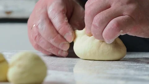 The process of making stuffed patties at home. Stock Footage 229688527