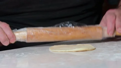 The process of making stuffed patties at home. Stock Footage 229688537