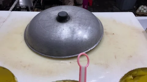 The process of making sweet martabak Stock Footage 294539320