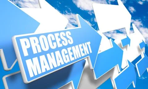 Process Management Stock Illustration