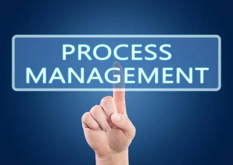 Process Management Stock Illustration