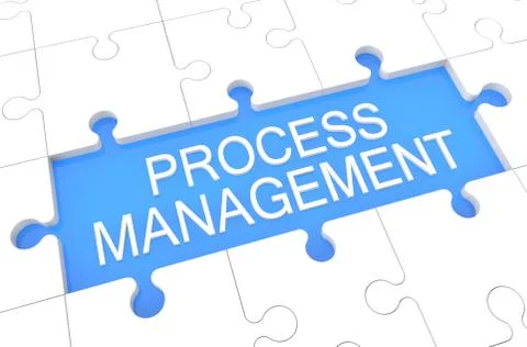 Process Management Stock Illustration