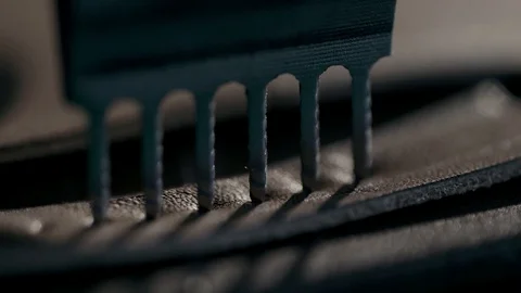 The process of manufacturing a leather wallet handmade. The artisan punches Stock Footage 91614471