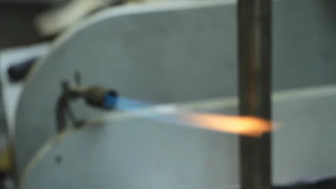The process of manufacturing a silver bracelet, a chemical solution Stock Footage 126726510