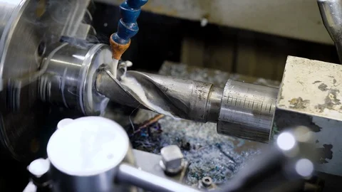 Process of metal cutting Video stock 95018511