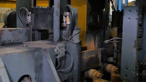 Process of metal working and machine manufacturing. Precision milling work. Fast Stock Footage 91995105