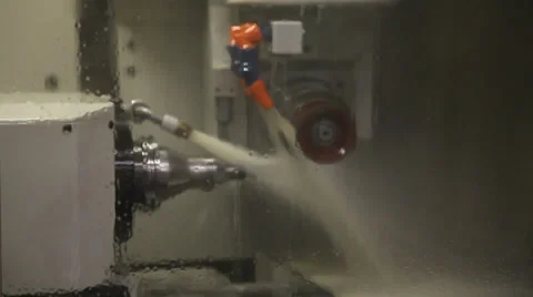Process of a metal-working manufacturing Stock Footage 36787483