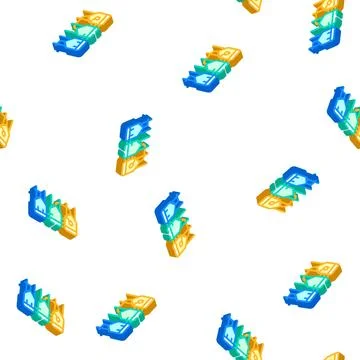 Process of neutralization, discoloration and deodorization isometric seamless イラスト素材