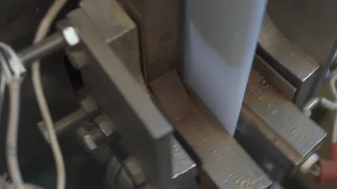 The process of packing herbal tea in the factory Stock Footage 153903530