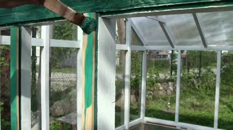 Process of painting Stock Footage 24695778