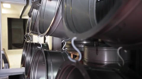 The process of painting. loading Stock Footage 60924100