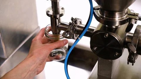 Process of peanut processing, Production process of roasted peanuts. Stock Footage 86399233