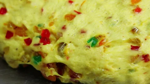 Process of preparation of Christmas or Easter cakes with chocolate, Stock Footage 297073088