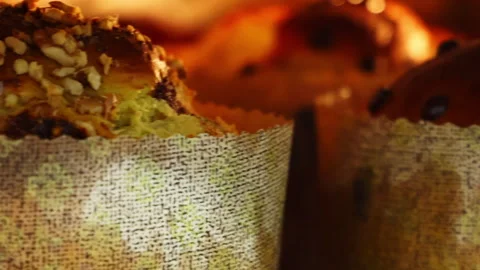 Process of preparation of Christmas or Easter cakes with chocolate, Stock-Footage 297073574