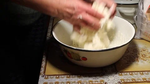 Process of preparation of the test at home Video stock 76440816