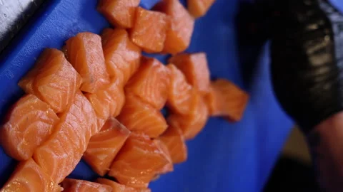 Process of preparing catering plastic mini cups Stock-Footage 262988973