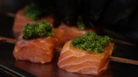 Process of preparing catering plastic mini cups Stock-Footage 262989117