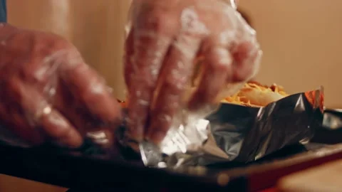 Process of preparing Irresistible chili cheese Hot Dogs. Taste USA cuisine witch Stock Footage 231549050