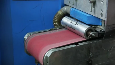 The process of pressing the sole Stock Footage 82120220