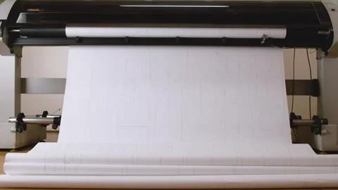 Process printing patterns and designs in garment factory Video stock 313434256