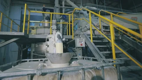 The process of producing plastisol. Plas... | Stock Video | Pond5