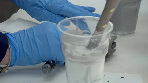 The process of producing wallpaper, printing on wallpaper, conveyor at the Stock Footage 165403775