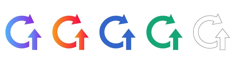 Process Reload and Update Symbols Ilustração Stock