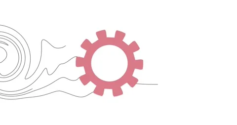 Process of solving, unleashing problems animation. From a complex problem to a Stock Footage 234416313