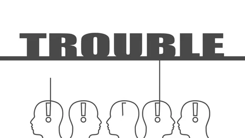 Process of solving, unleashing problems animation. From a problem to a business Stock Footage 318335456